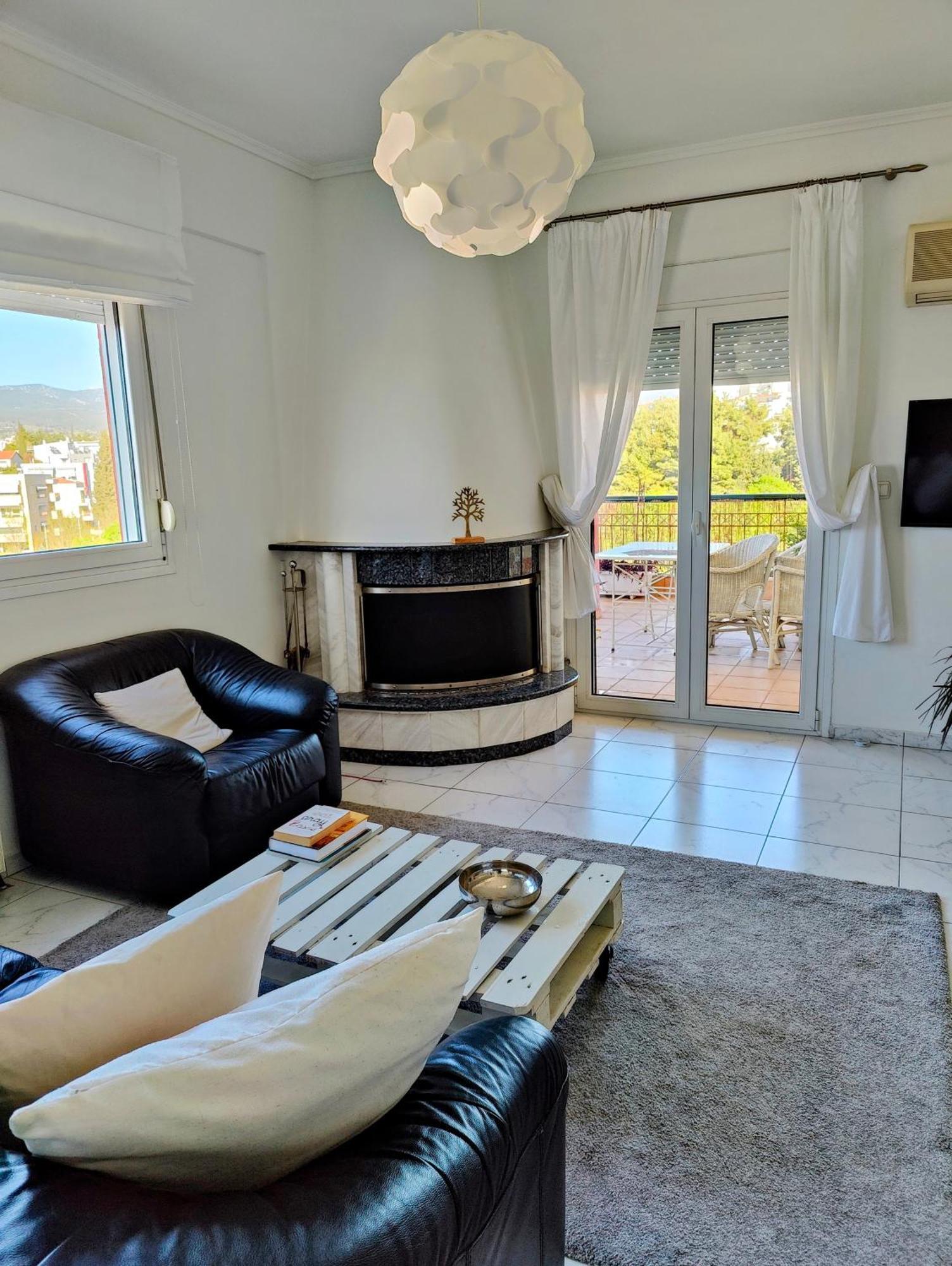 Celestial Garden-Thessaloniki'S Modern, Eclectic Penthouse With An Amazing View And Veranda Exterior foto