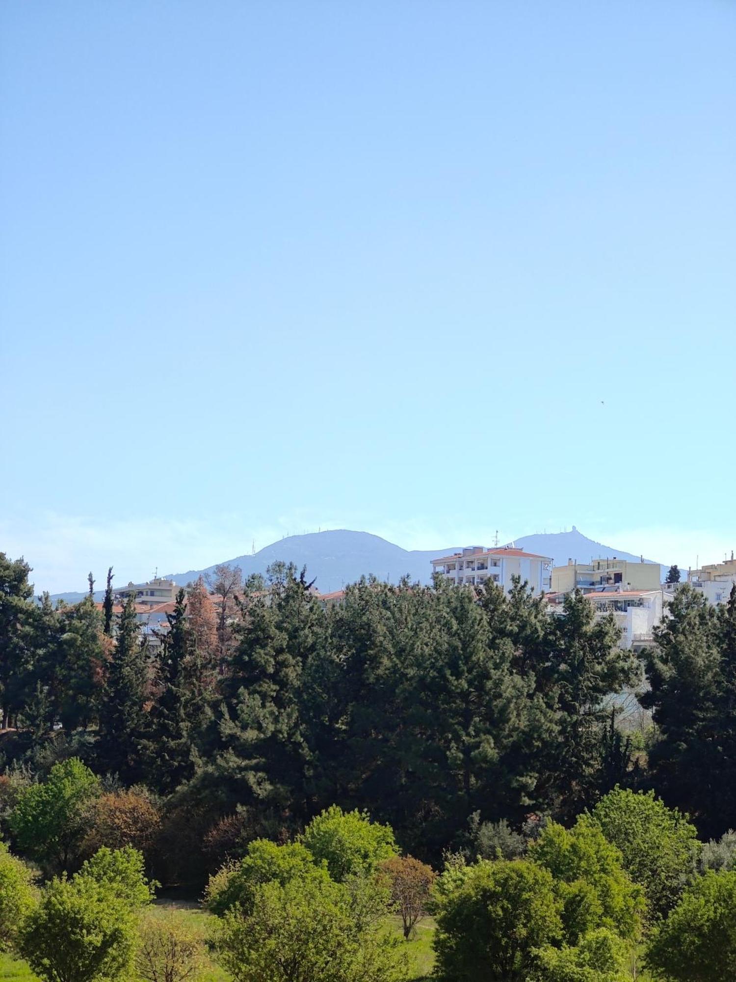 Celestial Garden-Thessaloniki'S Modern, Eclectic Penthouse With An Amazing View And Veranda Exterior foto